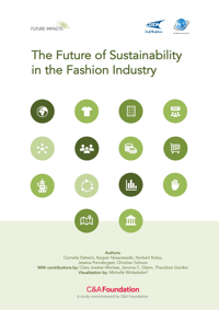 The Future Of Sustainability In The Fashion Industry Front Cover