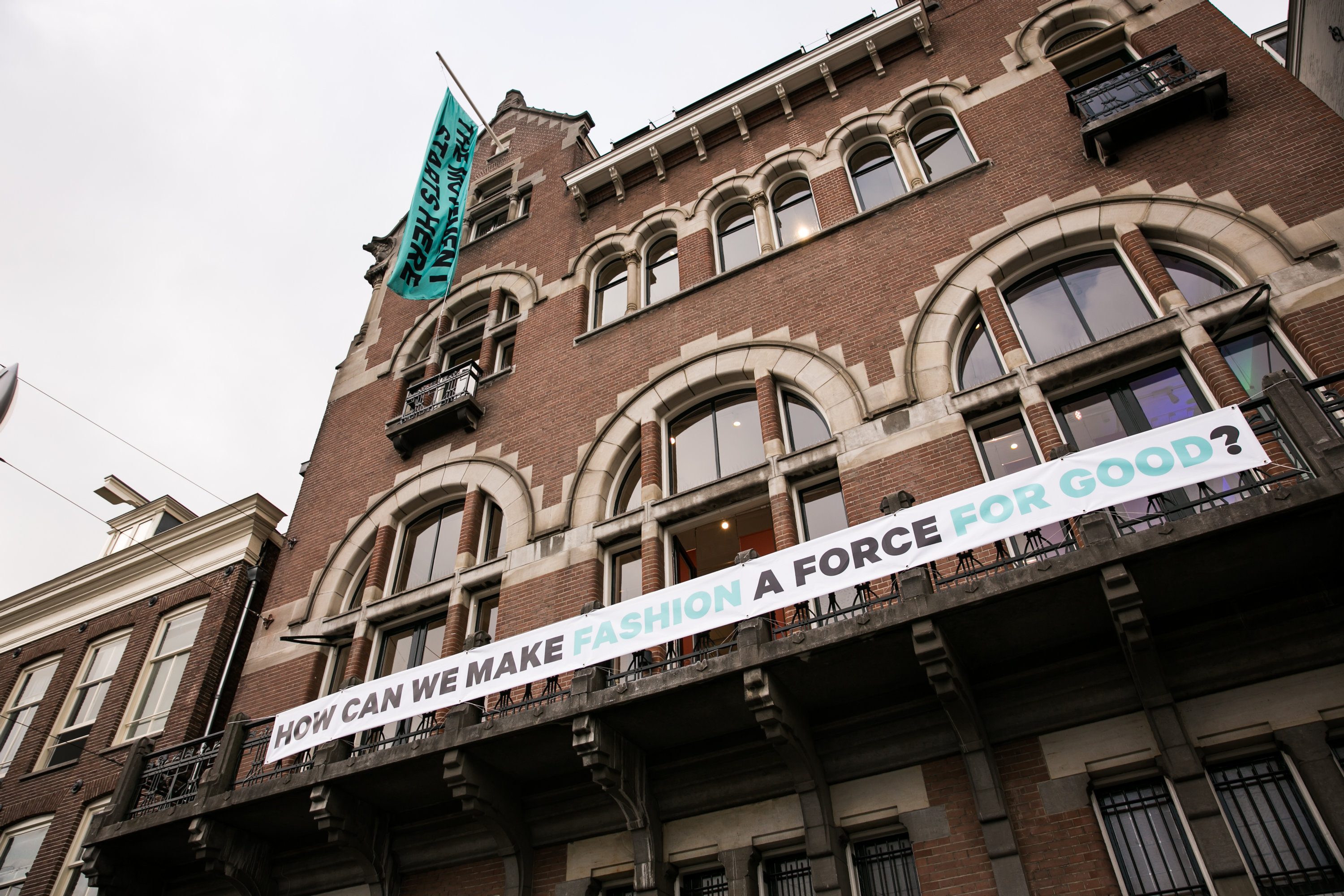 fashion force for good building outside