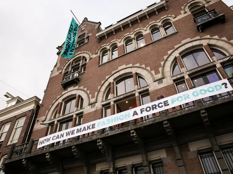 fashion force for good building outside