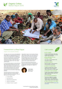 2018 Organic Cotton Market Report Front Cover