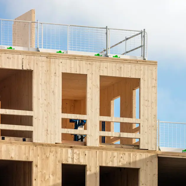 Waugh Thistleton Architects Dalson Lane Clt On Site Credit Daniel Shearing 08 2