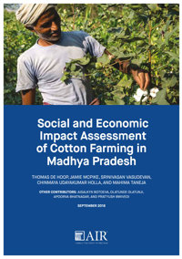 Social And Economic Impact Assessment Of Cotton Farming Front Cover