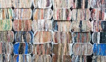 various materials with different colors  piled up